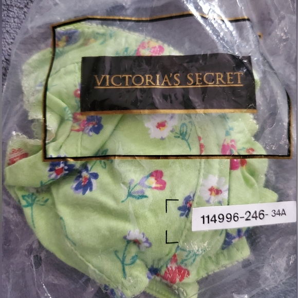 Victoria's Secret Full Coverage Ashley Bra-Lime NWT 34A - Picture 3 of 4